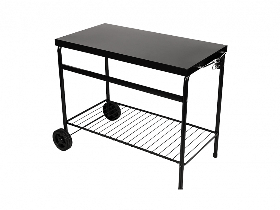 Metalen grill trolley